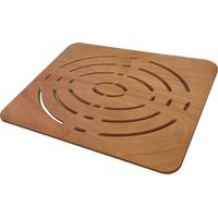 Pedana doccia antiscivolo legno marino 54x68 per piatto doccia 70x90
