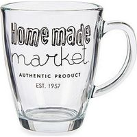 Tazza in vetro trasparente 6 pezzi (320 ml)
