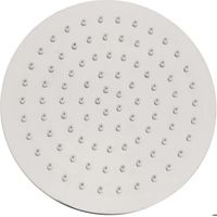 Garis Siana soffione doccia in acciaio inox design rotondo