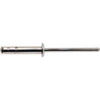 Rivet multi-serrages Gomulti tête extra large 4,8X24 mm en boîte de 150 pièces - DEGOMETAL