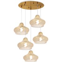 Top light lustre en verre coloré dress 1191 os s5 tp ambre e27 plafonnier led moderne classique