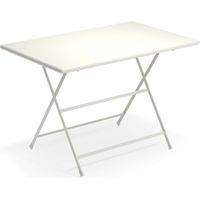 EMU Arc En Ciel Table pliante 110 x 70 Blanc Raggrinzato 23