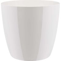 VASO BRUSSELS DIAMOND ROUND 30CM WHITE ELHO