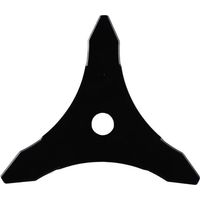 Vie Lame de déoussailleuse à trois dents, Tranchant de 255 mm, Alésage : 25,4 mm