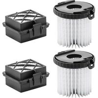 Kit de filtre longue durée et HEPA pour Karcher 2.863-240.0 2.863-239.0 Compatible avec les modèles 5 et 5 sans fil. Qualité supérieure pour un nettoyage constant.