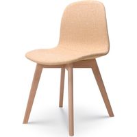 Comoda poltrona lounge in tessuto ANNA giallo