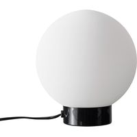 Lampe de table dyberg larsen Barcelona noir opale 22,5 cm 40 W
