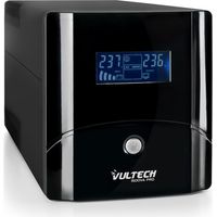 Vultech UPS1500VA-PRO alimentation d'énergie non interruptible Interactivité de ligne 1,5 kVA 800 W 4 sortie(s) CA