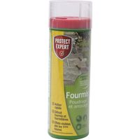 Insecticide biologique anti-fourmis 250 g – Action choc longue durée – Poudrage, pulvérisation et arrosage – Efficace contre araignées et cafards – Protect Expert