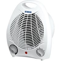 Noveen FH 03 Thermoventilator Elektrischer Heizlüfter Elektromechanischer Thermostat Warm und Kaltluft Ventilator 2000 W