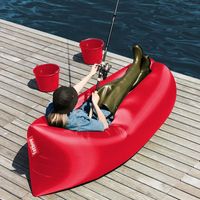 Pouf gonflable Fatboy Lamzac 3.0 - Rouge
