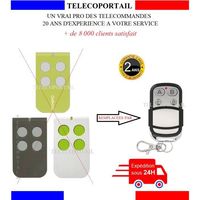 Télécommande compatible - MHOUSE - MT4 - 433.92 MHz - 4 canaux - Compatible GTX4/TX4/TX3/MT4