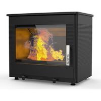 Stufa a legna nera impermeabile da 7,3kw - FR9016120B - Supra