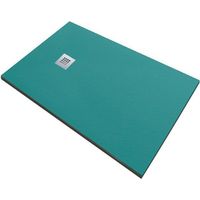 Piatto doccia in pietra SOLIDSTONE - Verde Vietri RAL 5021 70x100