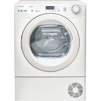 Candy – Sèche-linge pompe à chaleur 9 kg – Classe D – 66 dB(A) – Bac EasyCase – 15 programmes – Connectivité NFC