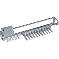 Emuca Porte-cravates Self chromé extractible 45 cm