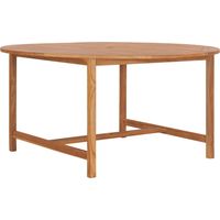 Table de jardin Table d'extérieur 150x76 cm Bois de teck solide