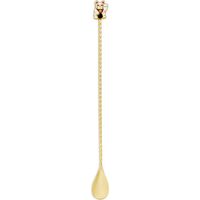Cuillère à cocktail LUCKY CAT - Acier inox - 29.5cm - Cocktail Kingdom