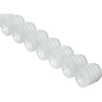 Cyclingcolors – Lot de 12 manchons d'écartement en plastique – Filetage intérieur M6 – Longueur 13mm pour trou 10mm – Fixation meuble