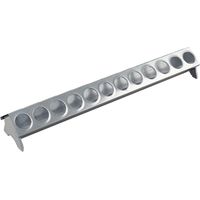 Mangiatoia Per Pulcini In Ferro 24 Fori 50 cm.