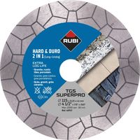 RUBI TGS 125 SUPERPRO DIAMANTBLATT ZUM SCHNEIDEN UND SCHLEIFEN 2 in 1
