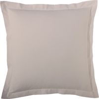 Taie d’oreiller percale de coton made in France Lin 65x65 cm