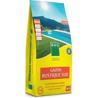 Lawn - BHS - Rustic South Lawn - 10kg - Resistant to dry conditions thanks to tall fescue. Fast and even.