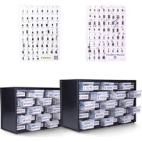 Balais Charbon 60 Tiroirs Assortiment Complet Outils électriques - Grafitos Marjal