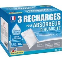 Humidivore Neutre Recharge 3x1kg Neutre - Humidivore