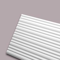 3d wall panel NMC CALANDO ARSTYL Noel Marquet Wall paneling Acoustic panel Panel moulding Stucco moulding Decorative moulding contemporary design white 2 m