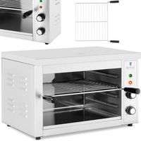 Grille-pain salamandre pour griller des plats mijotés 50-300 °C 3000 W