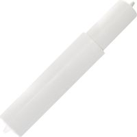 Schläfer 281815 Rullino porta carta igienica universale, porta rotolo, portarotolo a muro con molla per bagno wc in abs bianco made in italy