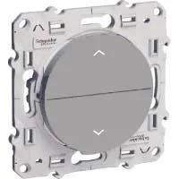 Interruttore in alluminio Schneider Electric Odace per tapparelle
