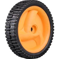 JSSEVN - Par de ruedas motrices de 195 mm - 53 dientes para cortacéspedes - Tracción mejorada en diversos terrenos - Caucho duradero
