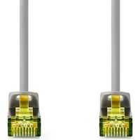 Nedis CAT7-Netzwerkkabel / S/FTP / RJ45 Stecker / RJ45 Stecker / 0.25 m / Snagless / Rund / LSZH / Grau / Label
