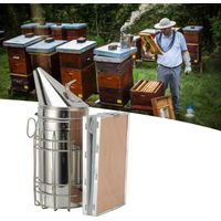 Ensemble d'apiculture Starter Kit complet avec pinces cadres, souffleur, brush d'abeilles, clip reine, outils scraper & embedder fil pour 10 outils apiculteurs professionnels, matériaux plastique, sta