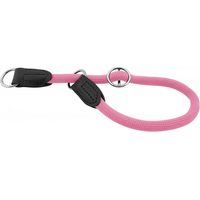 Strangulator Halskette Pink Roll 12mm x 60 cm