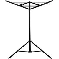 Travellife Tendedero giratorio negro mate de aluminio 15m