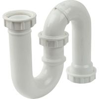 FloPlast S Trap 76mm Seal x 40mm Polypropylene Waste Trap