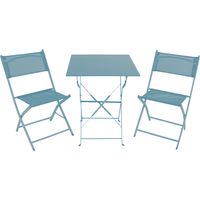 Linder Exclusiv Ensemble de jardin BISTRO SET Bleu