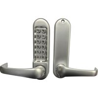 Maniglia per porta a codice meccanico Mecalock 500 “ PRO PVD ” Acciaio inossidabile