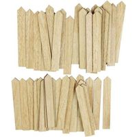 50 Pcs Étiquettes Plantes en buis pour Plantes, Marqueurs Semis de Plantes de Jardin,buis plante decoration pour potager,petit accessoire pancarte pour Cour, L'extérieur &Serre (Bouclier)