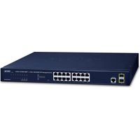 Planet IPv4/IPv6, 16-P 10/100/1000Bas, GS-4210-16T2S