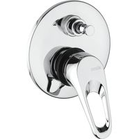 Eingebauter Duschmischer mit Umsteller Piralla Naomi 0NO00400A16 Chrom - 2 Ausgänge