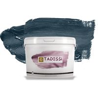 TADESSI Color Vista Wandfarbe Blau - Schieferblau - Matte Dispersionsfarbe - Innenfarbe für Wand und Decke