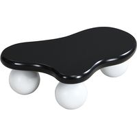 TABLE Nuage LED Multifonction Sécurité MDF Noir Blanc
