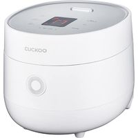 CUCKOO CR-0675F 6 Tassen (roh) Reiskocher 13 Menüoptionen de: Quinoa, Haferflocken, Naturreis integral und mehr, Touchscreen, antihaftbeschichteter Innentopf White