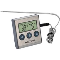 Thermomètre alimentaire avec sonde 0 °C -250 °C, 1,5 m