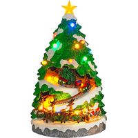 Albero Di Natale In Miniatura Animato Con Musica Natalizia