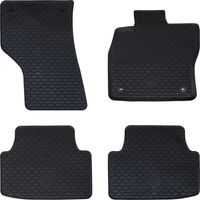 vidaXL Tapis de voiture 4 pcs Noir compatible avec le siège LEON 2020-